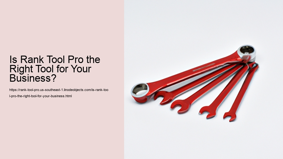 Is Rank Tool Pro the Right Tool for Your Business?